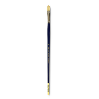 Neef Blue Series 1150 Premium Interlocked Hog Bristle Brush - Filbert 4