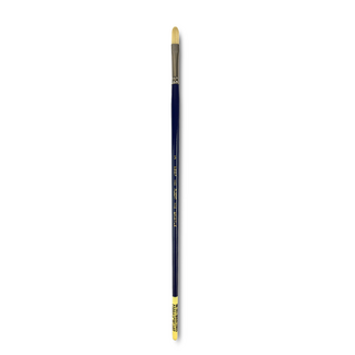 Neef Blue Series 1150 Premium Interlocked Hog Bristle Brush - Filbert 3