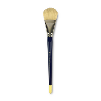 Neef Blue Series 1150 Premium Interlocked Hog Bristle Brush - Filbert 20