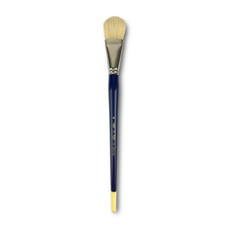 Neef Blue Series 1150 Premium Interlocked Hog Bristle Brush - Filbert 16