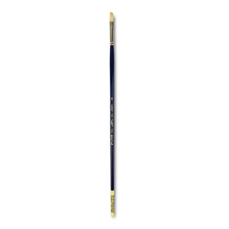 Neef Blue Series 1150 Premium Interlocked Hog Bristle Brush - Filbert 1