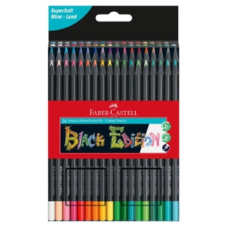 Faber Castell Black Edition Coloured Pencils 36pc
