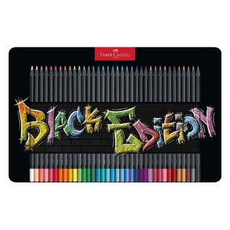 Faber Castell Black Edition Coloured Pencils in Tin 36pc