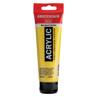 Amsterdam Acrylic Paint 120ml Tube - Transparent Yellow Medium