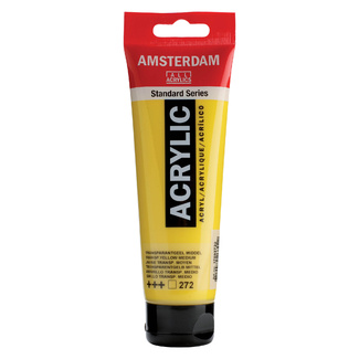 Amsterdam Acrylic Paint 120ml Tube - Transparent Yellow Medium
