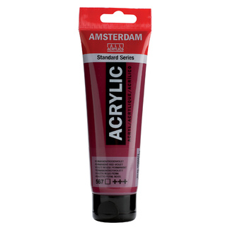 Amsterdam Acrylic Paint 120ml Tube - Permanent Red Violet