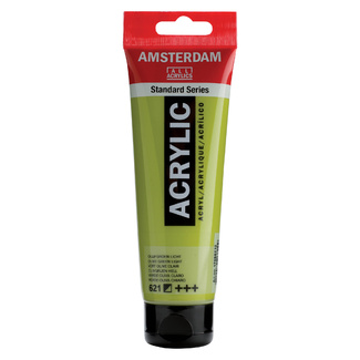 Amsterdam Acrylic Paint 120ml Tube - Olive Green Light