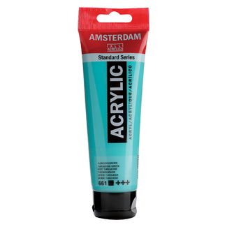 Amsterdam Acrylic Paint 120ml Tube - Turquoise Green