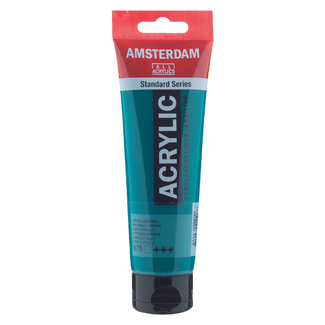 Amsterdam Acrylic Paint 120ml Tube - Phthalo Green
