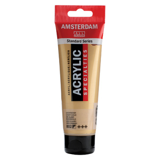 Amsterdam Acrylic Paint 120ml Tube - Gold Light