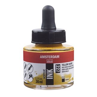 Amsterdam Acrylic Ink 30ml - Yellow Ochre