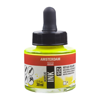 Amsterdam Acrylic Ink 30ml - Reflex Yellow