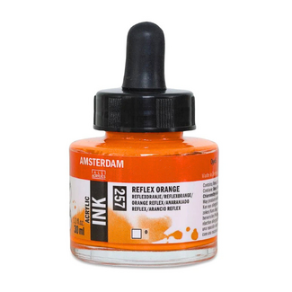 Amsterdam Acrylic Ink 30ml - Reflex Orange