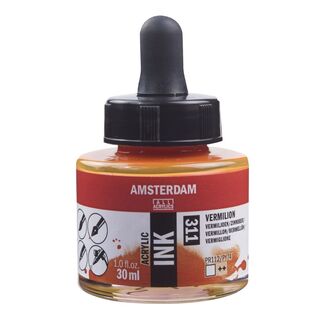 Amsterdam Acrylic Ink 30ml - Vermilion