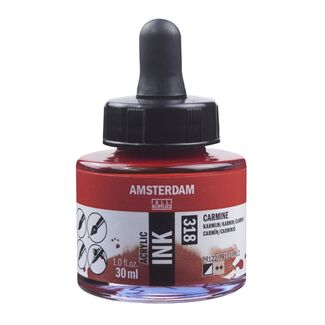 Amsterdam Acrylic Ink 30ml - Carmine