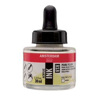 Amsterdam Acrylic Ink 30ml - Pearl Yellow