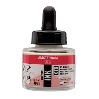 Amsterdam Acrylic Ink 30ml - Pearl Red