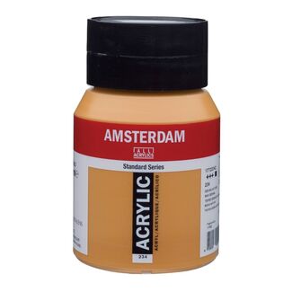 Amsterdam Acrylic Paint 500ml Bottle - Raw Sienna