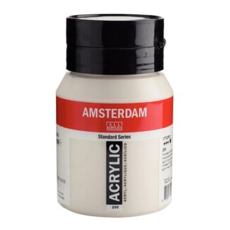 Amsterdam Acrylic Paint 500ml Bottle - Titanium Buff Light