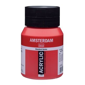Amsterdam Acrylic Paint 500ml Bottle - Naphthol Red Deep
