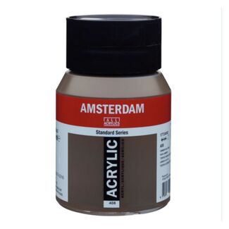 Amsterdam Acrylic Paint 500ml Bottle - Raw Umber