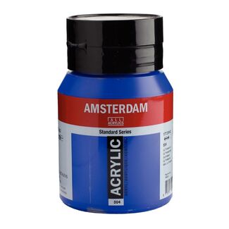 Amsterdam Acrylic Paint 500ml Bottle - Ultramarine Blue