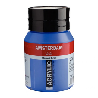 Amsterdam Acrylic Paint 500ml Bottle - Cobalt Blue (Ultramarine)