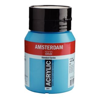 Amsterdam Acrylic Paint 500ml Bottle - Brilliant Blue