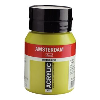 Amsterdam Acrylic Paint 500ml Bottle - Olive Green Light