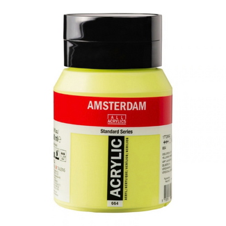 Amsterdam Acrylic Paint 500ml Bottle - Pastel Yellowish Green Light