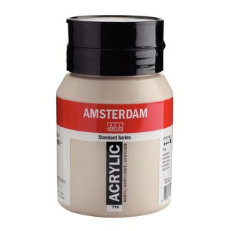 Amsterdam Acrylic Paint 500ml Bottle - Warm Grey