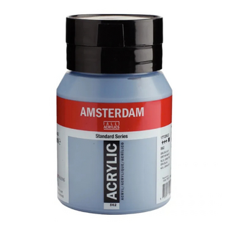 Amsterdam Acrylic Paint 500ml Bottle - Pastel Bluish Grey Light