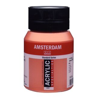 Amsterdam Acrylic Paint 500ml Bottle - Copper