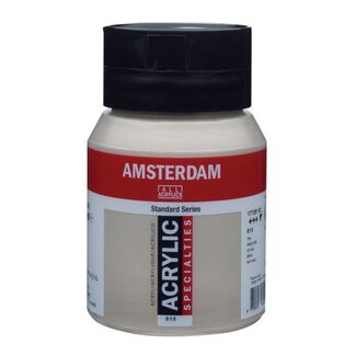 Amsterdam Acrylic Paint 500ml Bottle - Pewter