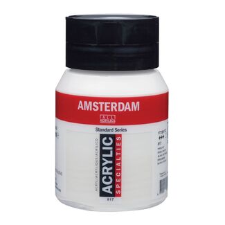 Amsterdam Acrylic Paint 500ml Bottle - Pearl White