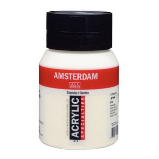 Amsterdam Acrylic Paint 500ml Bottle - Pearl Yellow