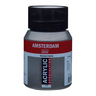 Amsterdam Acrylic Paint 500ml Bottle - Graphite
