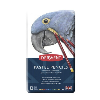 Derwent Pastel Pencil Tin Of 12