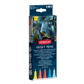 Derwent Paint Pen 5pc - Palette No.1