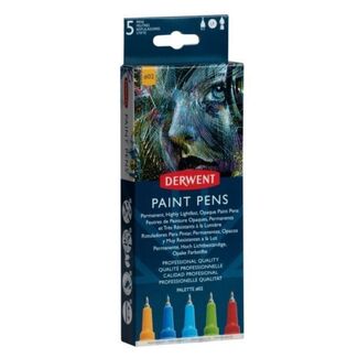 Derwent Paint Pen 5pc - Palette No.2