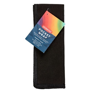 Derwent Canvas Pocket Wrap Pencil Case - Black