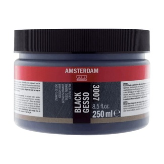Amsterdam Acrylic Gesso Black 250ml