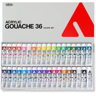 Holbein Acrylic Gouache Set 36 x 20ml