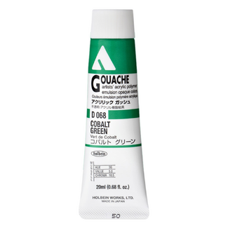 Holbein Acrylic Gouache #68 Cobalt Green 20ml