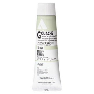 Holbein Acrylic Gouache #74 Misty Green 20ml