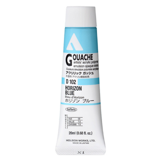 Holbein Acrylic Gouache #102 Horizon Blue 20ml