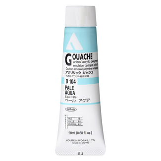 Holbein Acrylic Gouache #104 Pale Aqua 20ml