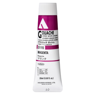 Holbein Acrylic Gouache #115 Magenta 20ml