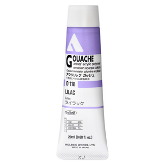 Holbein Acrylic Gouache #118 Lilac 20ml