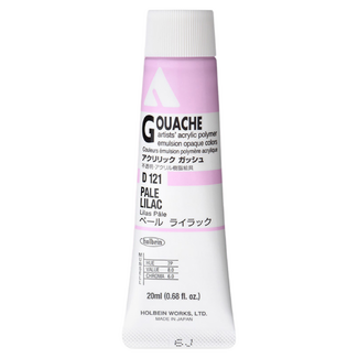 Holbein Acrylic Gouache #121 Pale Lilac 20ml